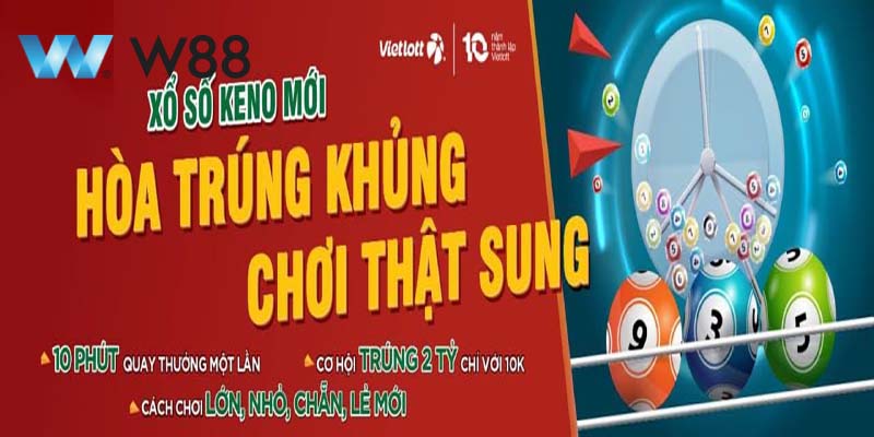 Cách chơi Keno W88